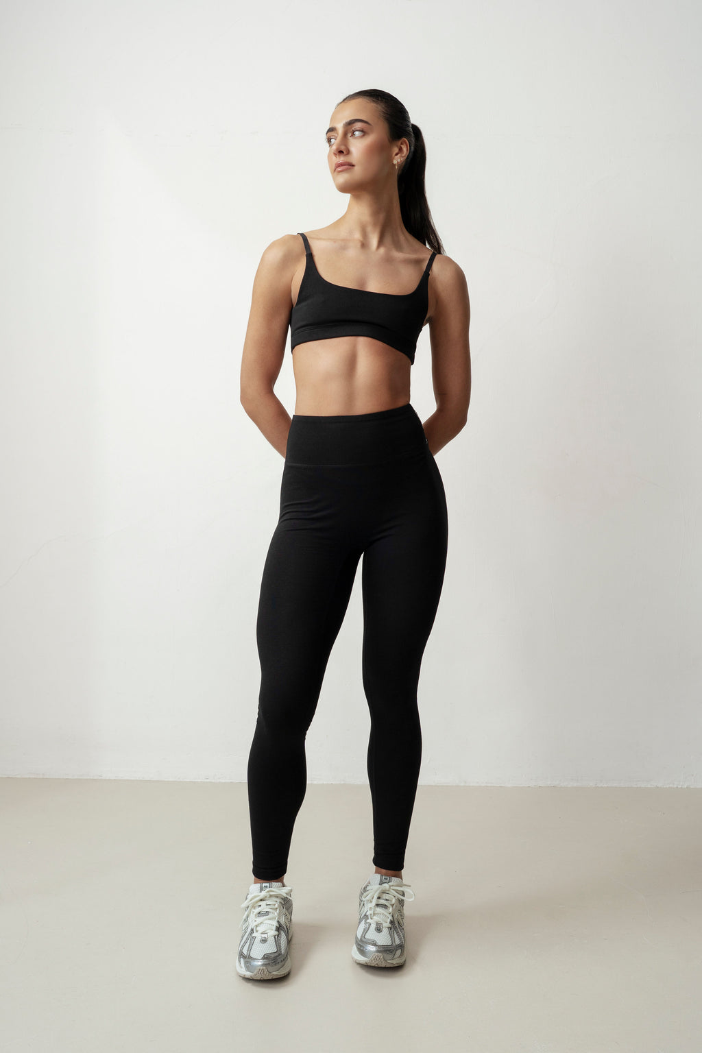 Movement Legging — Organic Cotton, Black