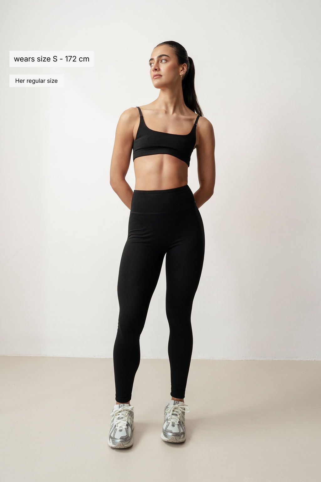 Movement Legging — Organic Cotton, Black